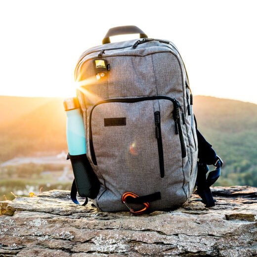 Gray Hiking Backpack
