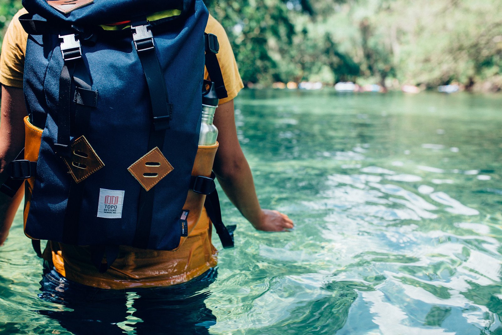 Blue Hiking Backpack